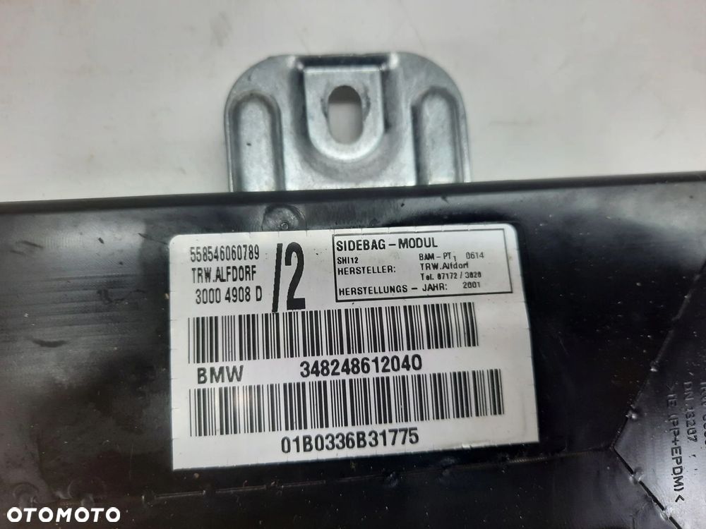 PODUSZKA AIRBAG W DRZWI DRZWIOWA BMW 3 E46 X5 E53 - 2