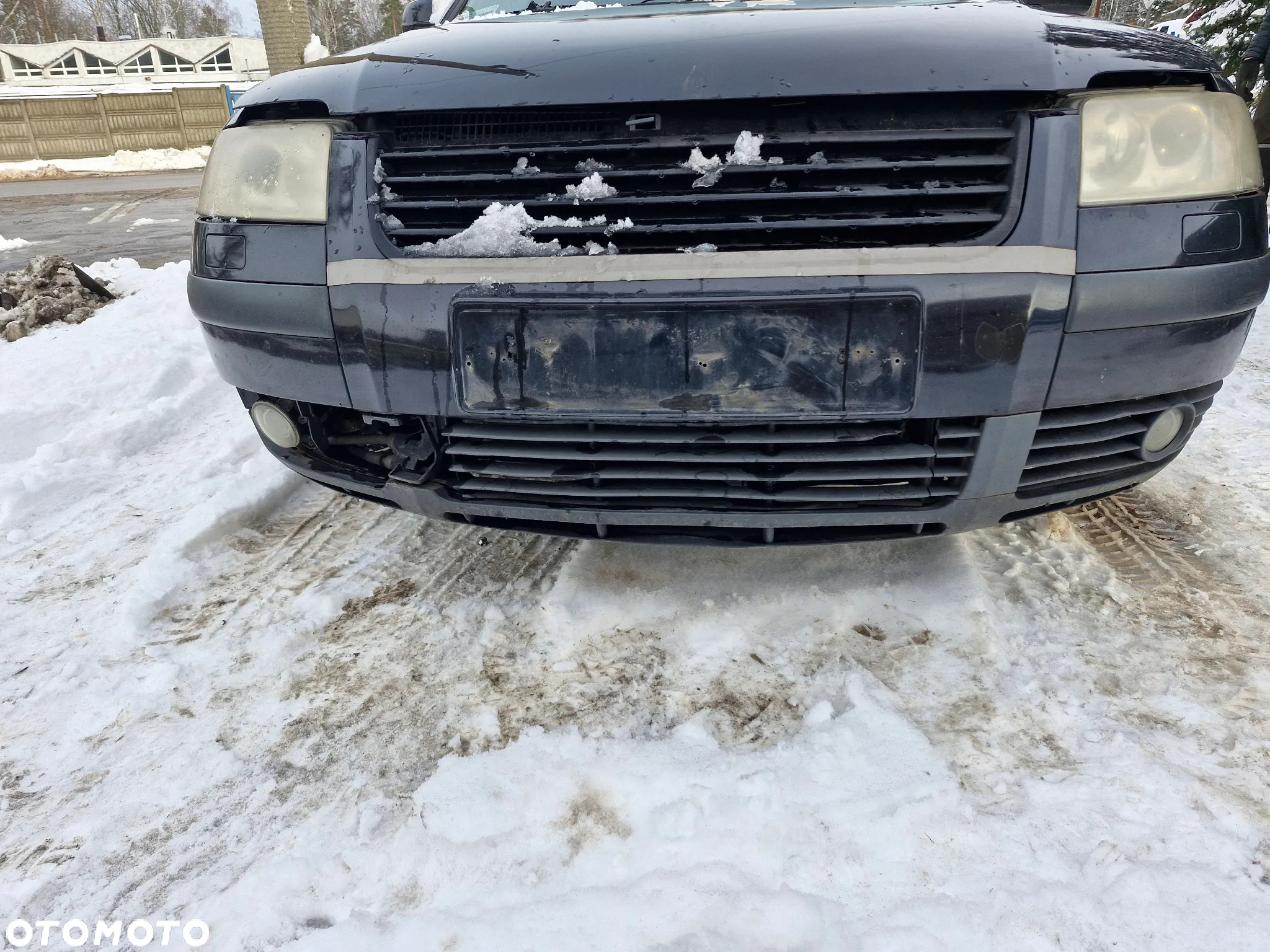 VW Passat B5 LIFT kombi maska zderzak drzwi szyby skrzynia lampy lusterka kod lak LC8Z - pojazd na częsci - 2