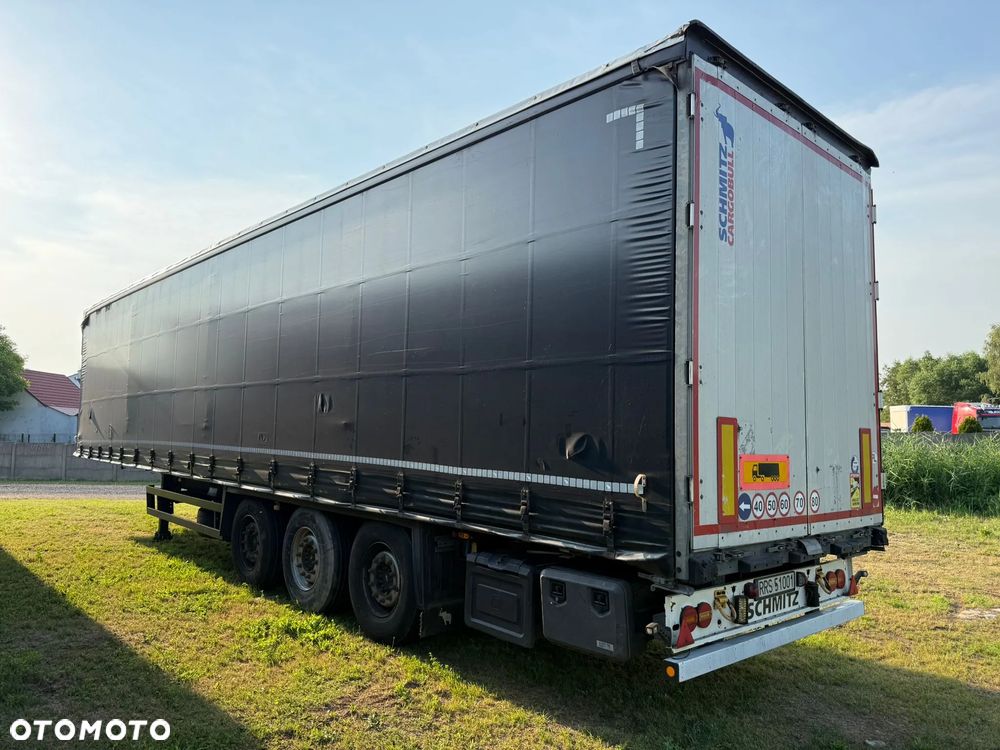 Schmitz Cargobull / FIRANKA / DACH PODNOSZONY / BARDZO ŁADNA - 4