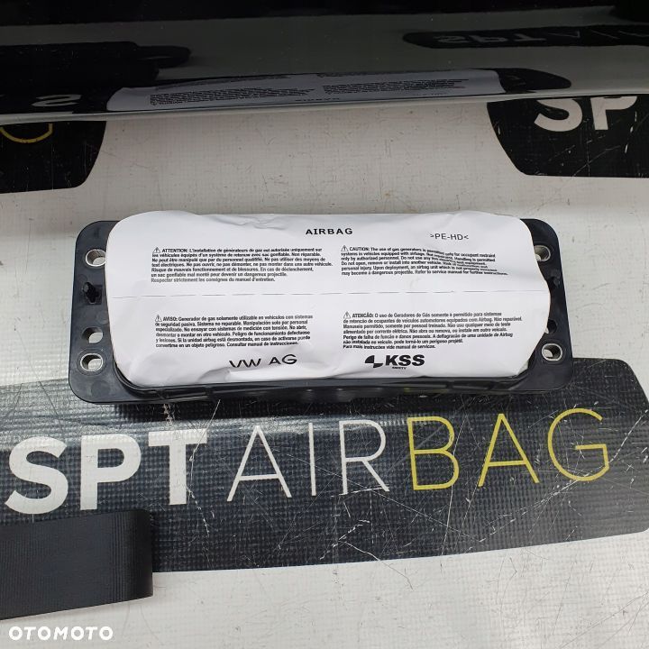 VW UP! UP DESKA ROZDZIELCZA KONSOLA KOKPIT PULPIT PODUSZKI AIRBAG AIR BAG PASY KIT SET - 8