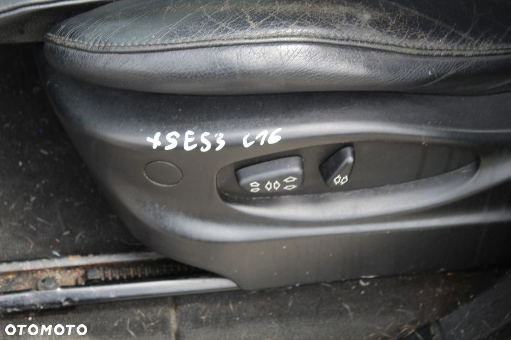 FOTEL LEWY PRZÓD PRZEDNI BMW X5 E53 CZARNA SKÓRA - 2