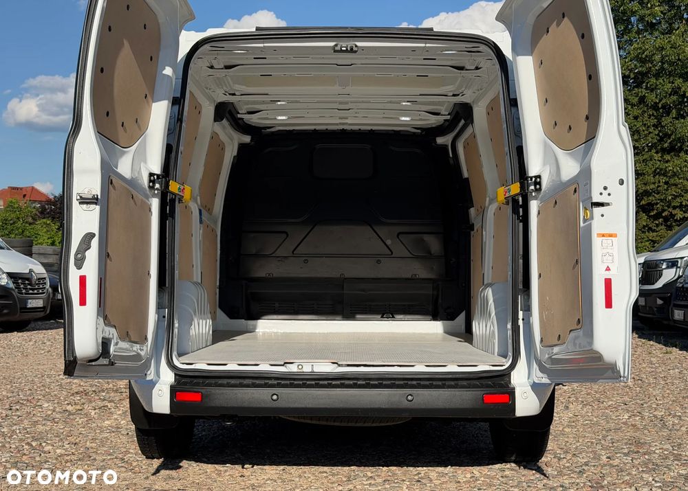 Ford TRANSIT CUSTOM VAN 300L MODEL L2H1 Long VAT-1 Cięż. 3 osobowy SILNIK 2.0 130KM Euro-6 DUŻA ŁADOWNOŚĆ 1086kg DMC 3000kg Homologacja na hak 2800kg ZABUDOWA PAKI! Niski przebieg TYLKO 93tys.km! - 12