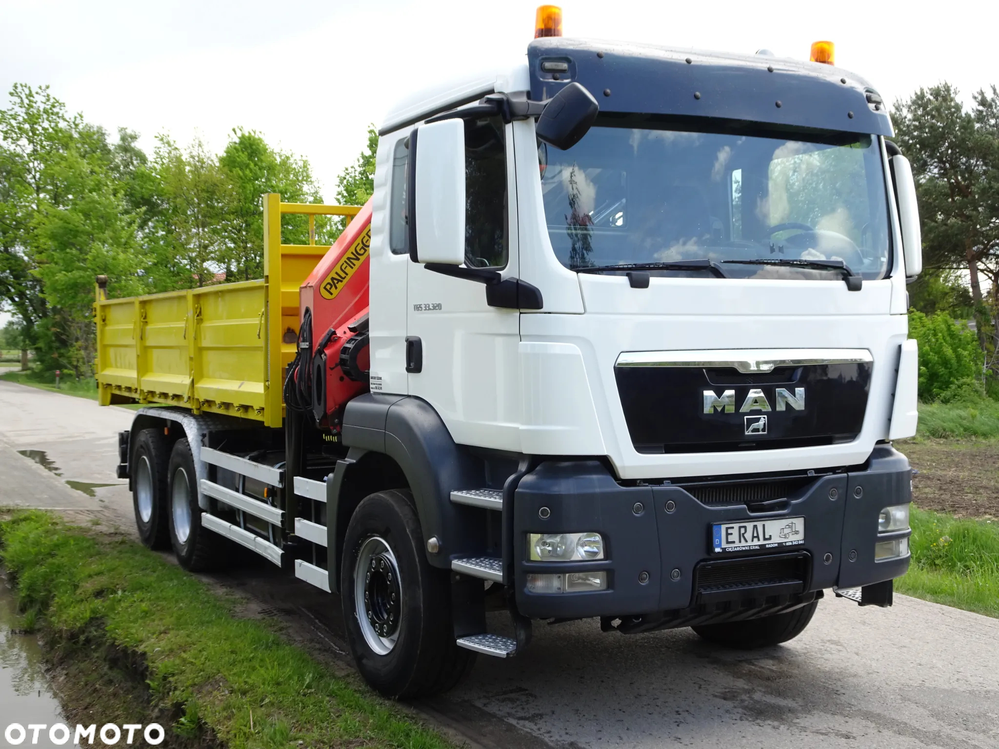 MAN TGS 33.320 Wywrotka 6x4 Kipper HDS Palfinger PK 23500 - 10