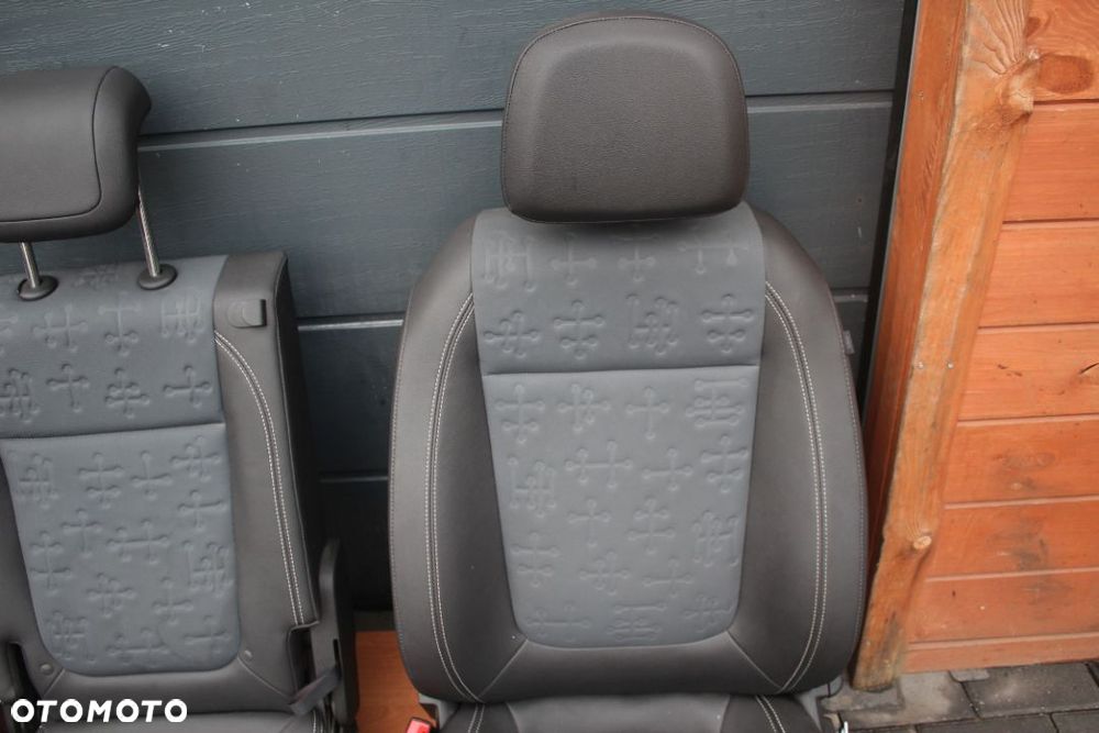 FOTELE TAPICERKA BOCZKI PÓŁSKÓRA OPEL MERIVA B EUROPA - 9
