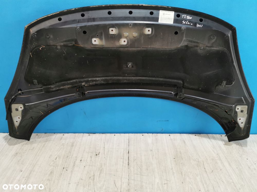 renault scenic iii 3 09/13 maska pokrywa klapa przód wygłuszenie teb66 - 3