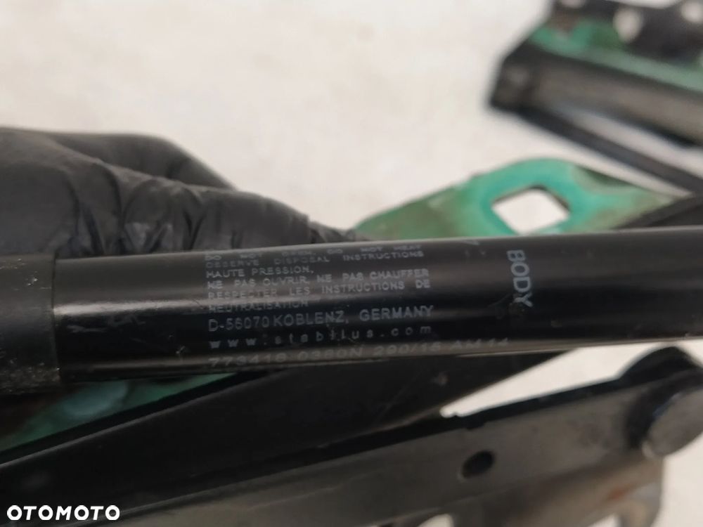 RANGE ROVER SPORT L494 VOGUE L405 SIŁOWNIK ZAWIAS TELESKOP MASKI LEWY PRAWY KOMPLET ORYGINAŁ - 9