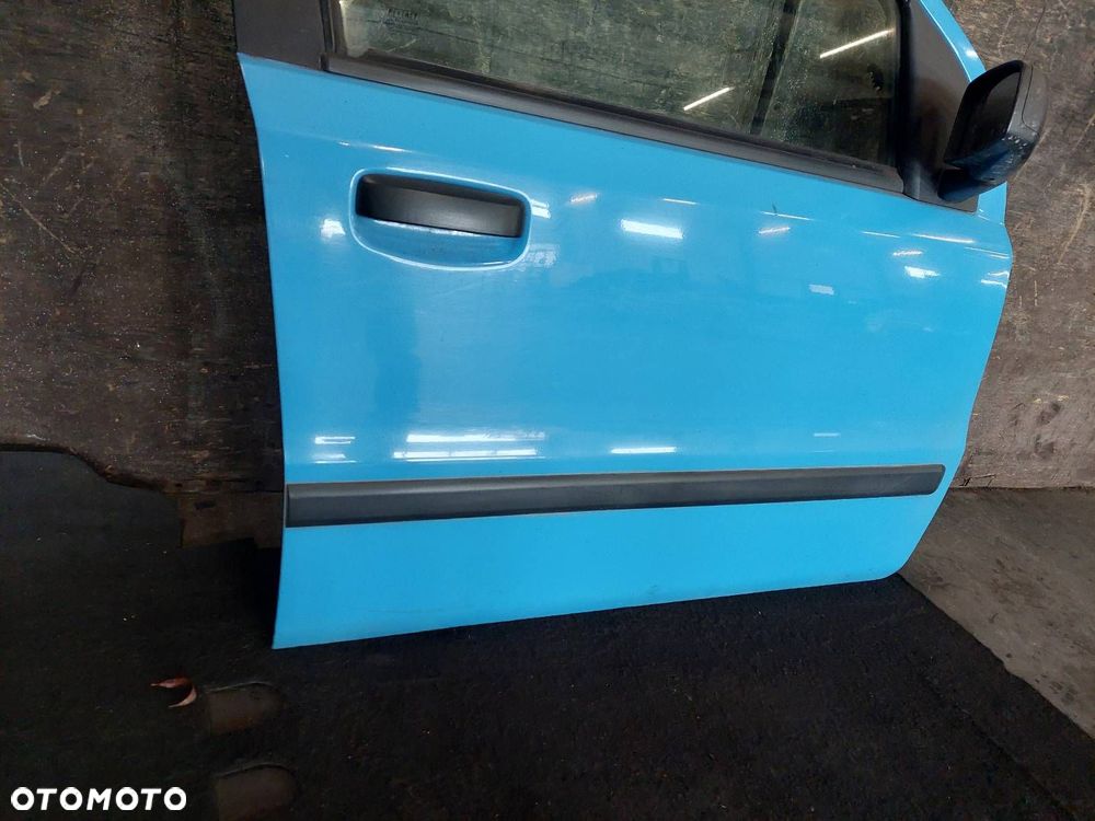 DRZWI KOMPLETNE PRAWY PRZÓD LUSTERKO PRAWE MANUALNE FIAT PANDA II 793 - 2