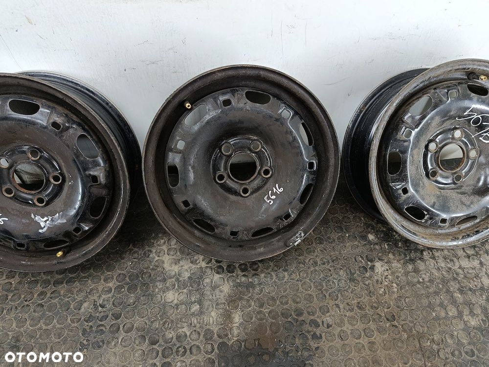 FELGI STALOWE KOMPLET 14 SKODA FABIA I KBA43815 - 3