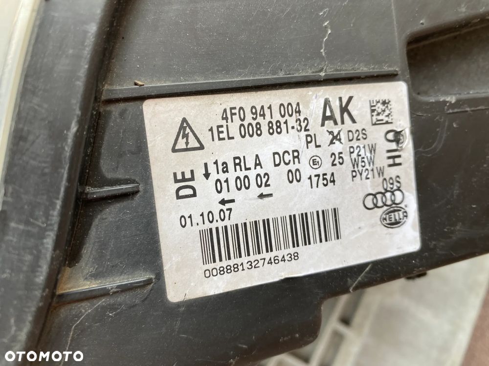 lampa audi a6 c6 bi xenon prawa EU cała - 4