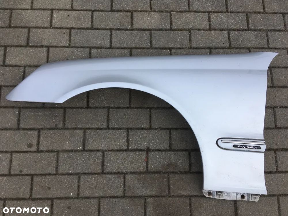 MERCEDES W203 744 LIFT AVANGARDE PRZÓD KOMPLETNY ZDERZAK MASKA BŁOTNIK XENON - 4