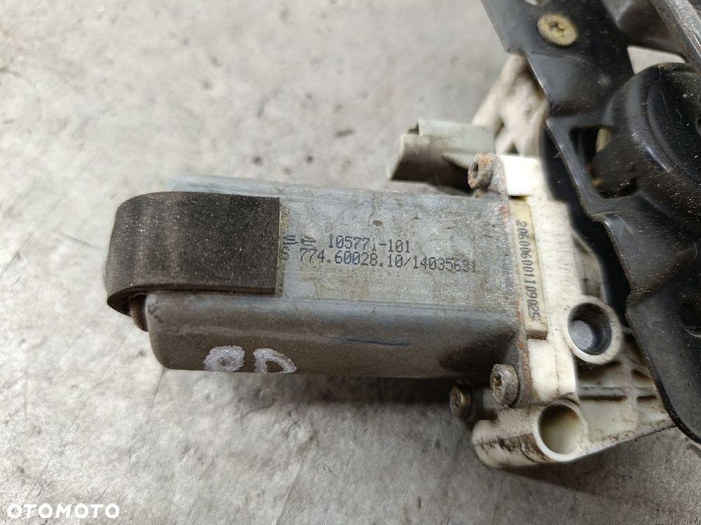 PODNOŚNIK SZYBY PRAWY PRZÓD PEUGEOT 206 CC 105771-101 - 8