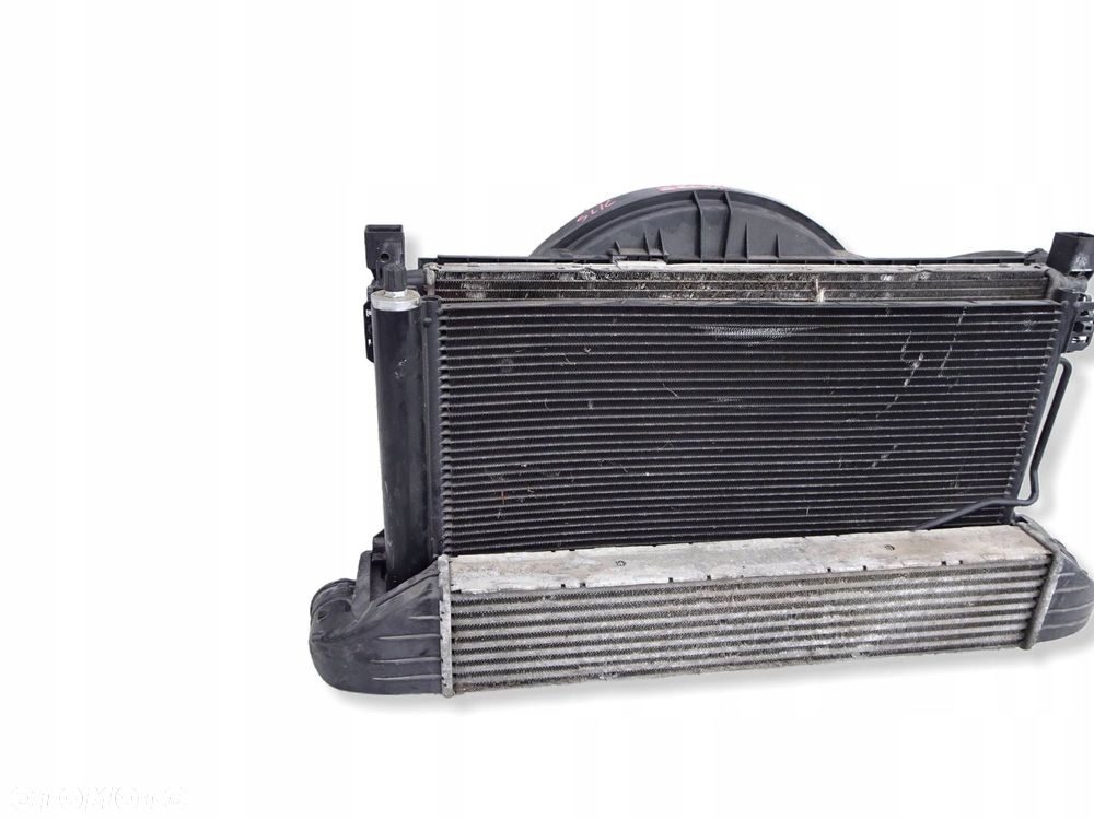 chłodnica kpl. mercedes slk amg r171 1.8 kompresor automat a2035000493 - 5