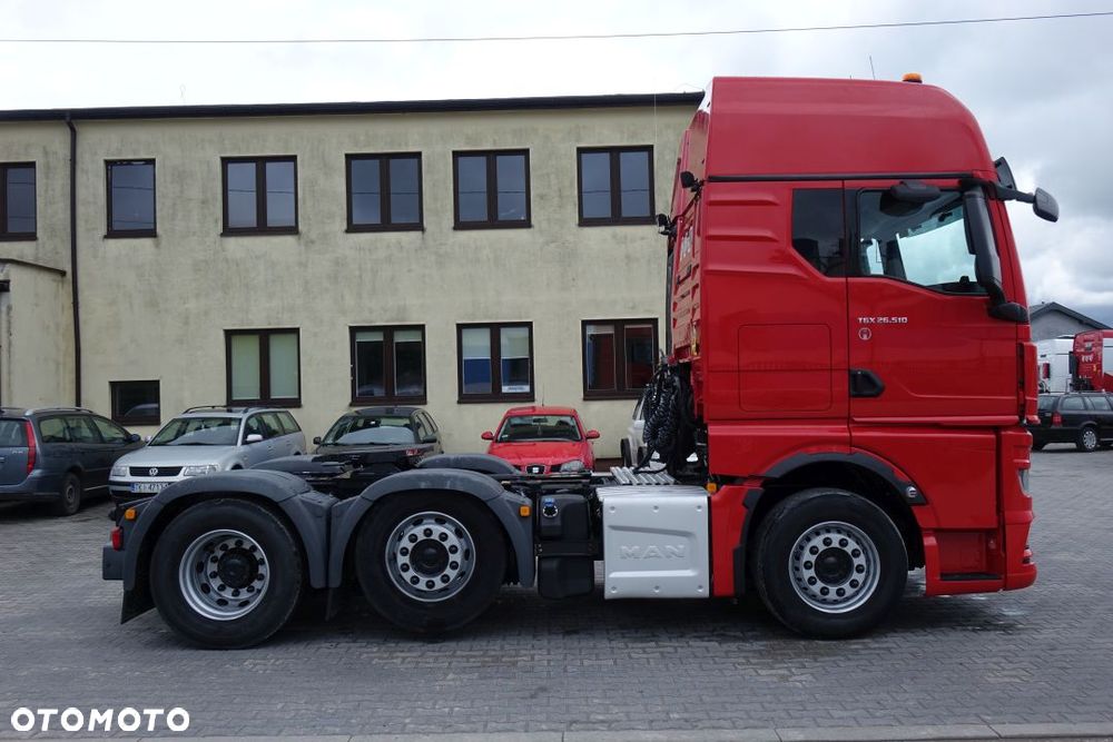 MAN TGX 26.510 6x2/4 BL SA / PUSHER / XXL / STANDARD / AUTOMAT / OŚ PODNOSZONA SKRĘTNA / RETARDER / LODÓWKA / KLIMA POSTOJOWA - 4
