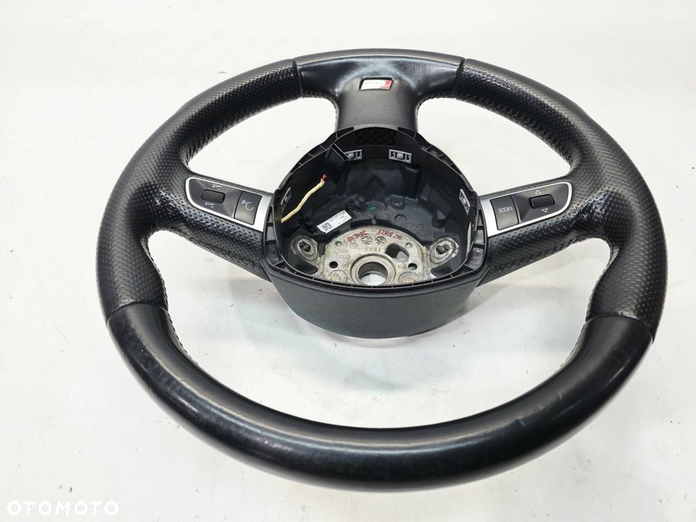 KIEROWNICA SKÓRA MULTIFUNKCJA S LINE AUDI A4 B8 A5 Q5 8K0419091BB WUL 28/25 - 3