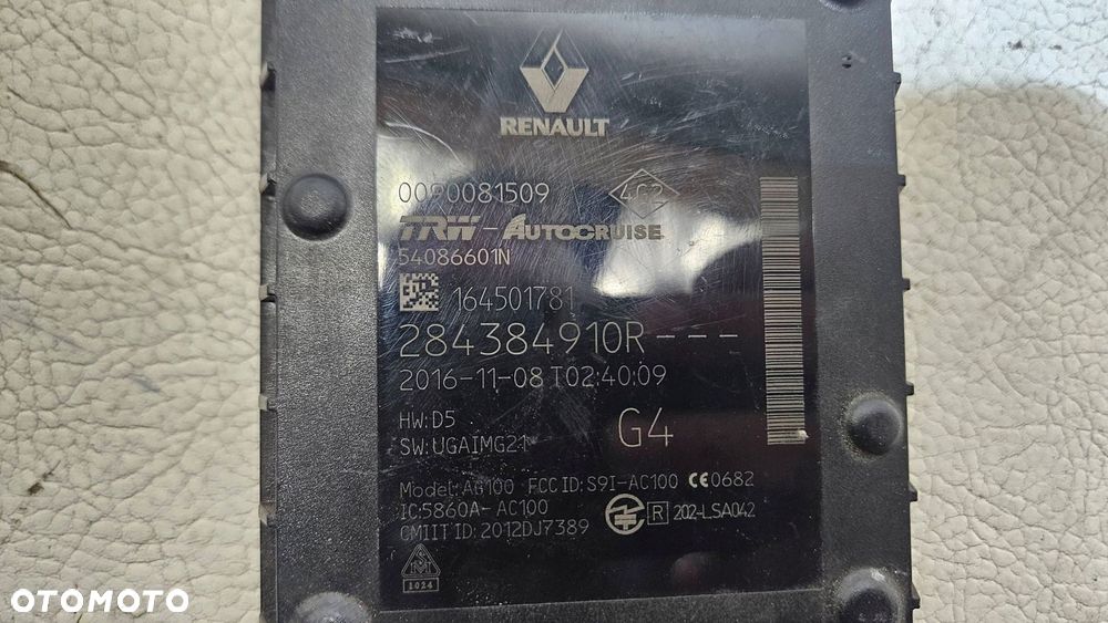 radar czujnik acc renault espace v 5 2015- 284384910r - 3