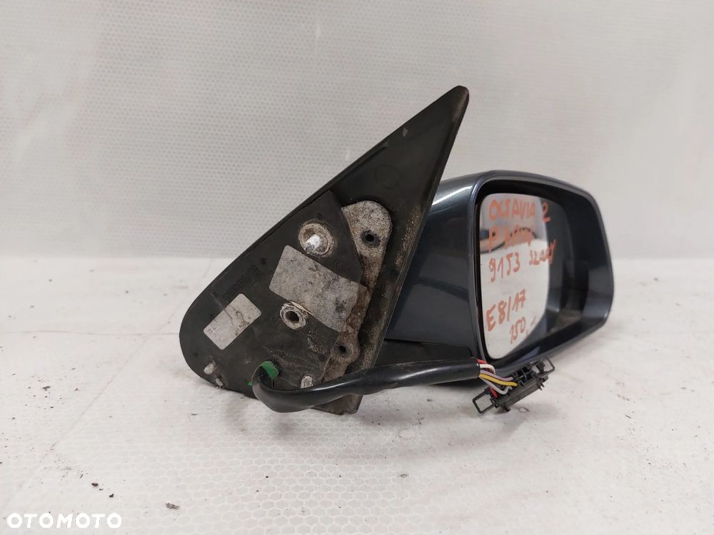- LUSTERKO ELEKTRYCZNE PRAWE SKODA OCTAVIA 2 II 9153 SZARY 7PIN - 3