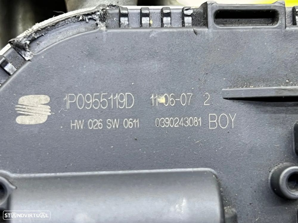 Motor Limpa vidros Frt Esq SEAT LEON (1P1) Ref. 1P0955119A - NO. 340056 - 2
