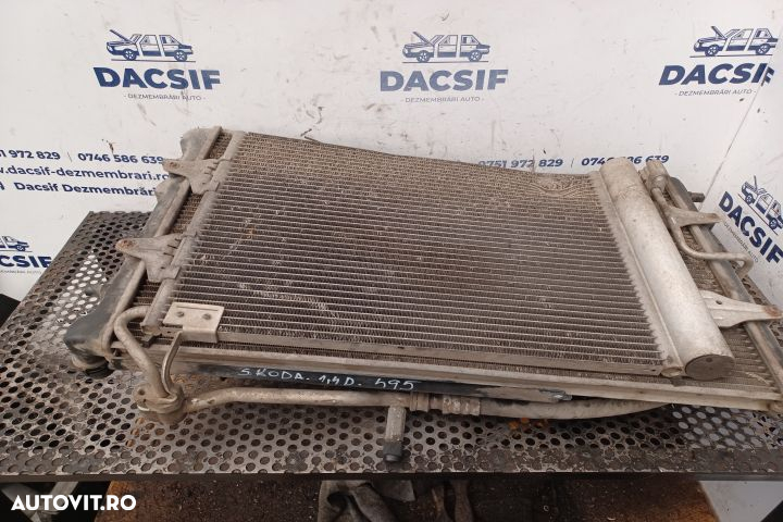 Radiator clima AC Skoda Fabia 6Y (facelift)  [din 2004 pana  2007] seria Combi wagon 1.4 AT (75 hp) - 2