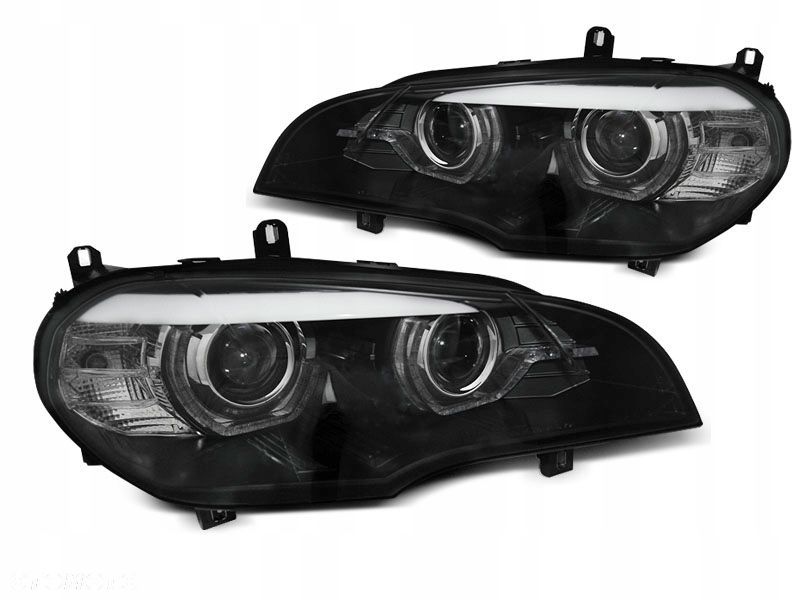 REFLEKTOR XENON RING U 3D LED ANGEL BMW X5 E70 06- - 1