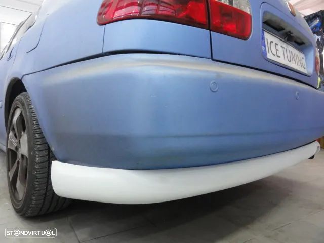 Lip / spoiler traseiro em fibra de vidro para Honda civic EG8, EG9, EH8, EH9 2 / 4 portas (sedan / coupe) 1992-1995 type r look. - 7