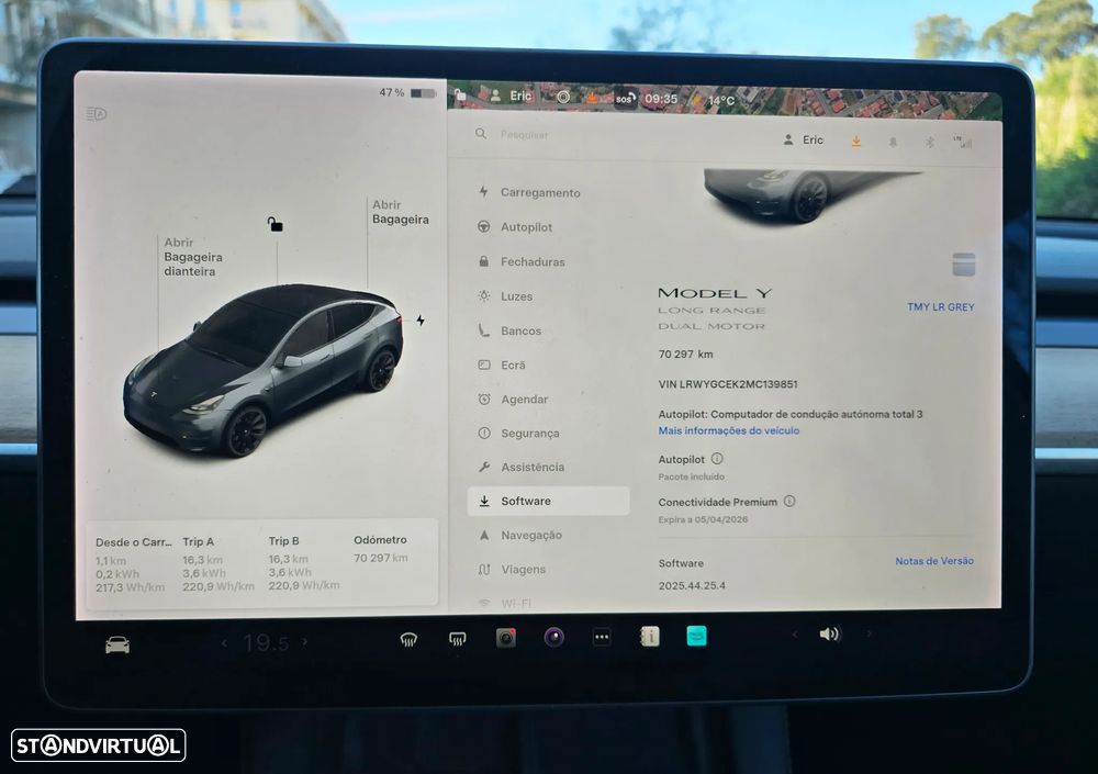 Tesla Model Y Long Range Tração Integral - 9