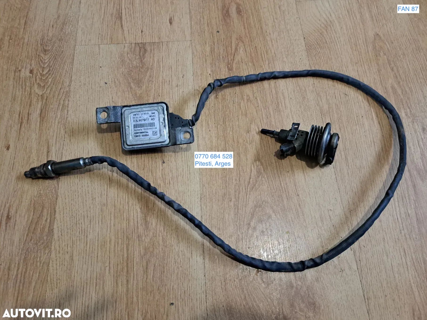 Senzor NOX cu sonda Lambda Injector Adblue Seat Alhambra VW Sharan 7n - 1