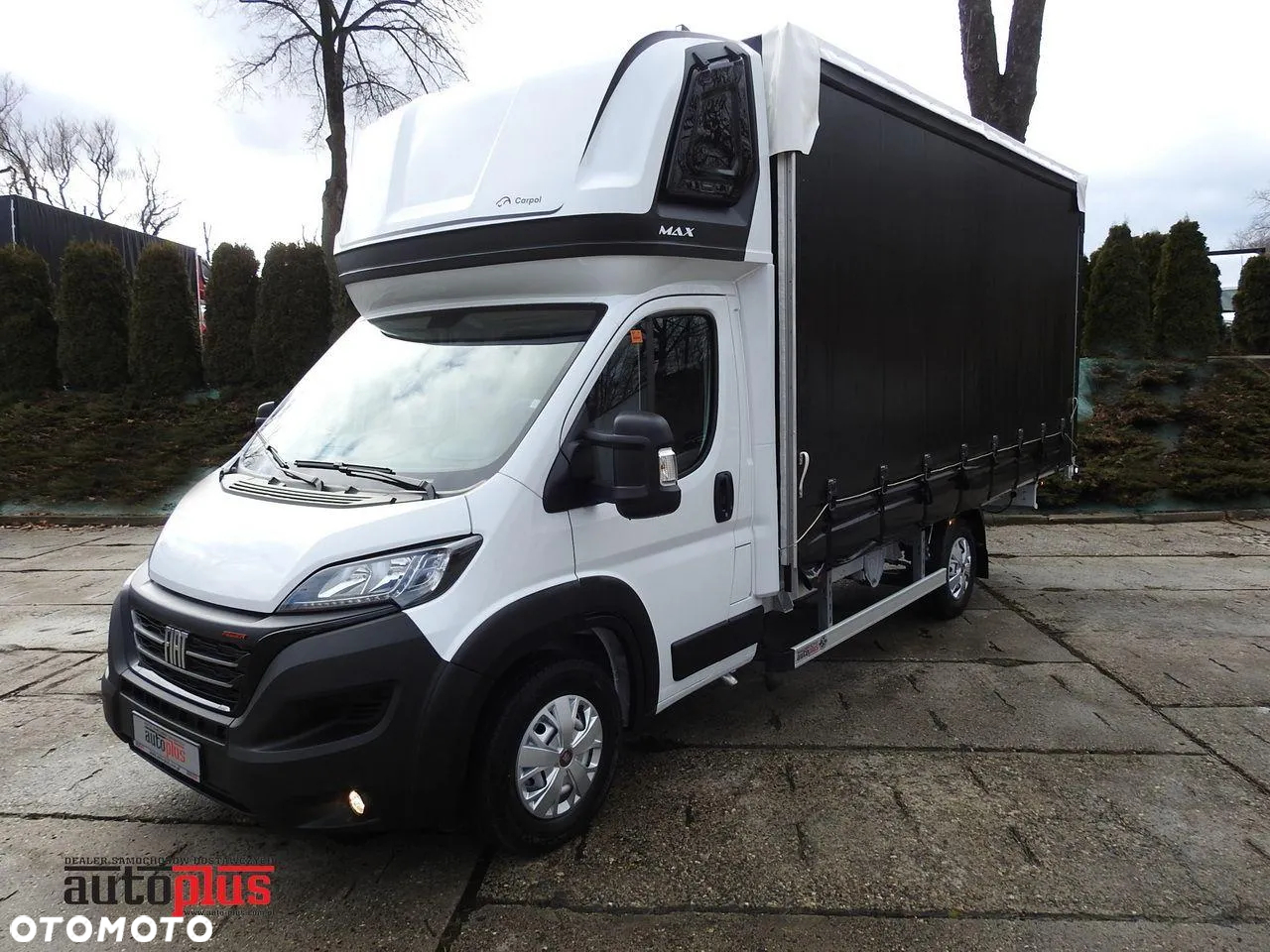 Fiat FIAT DUCATO NOWY PLANDEKA 10 PALET WEBASTO KLIMATYZACJA TEMPOMAT LEDY ASO 180KM [ W39377 ] - 2