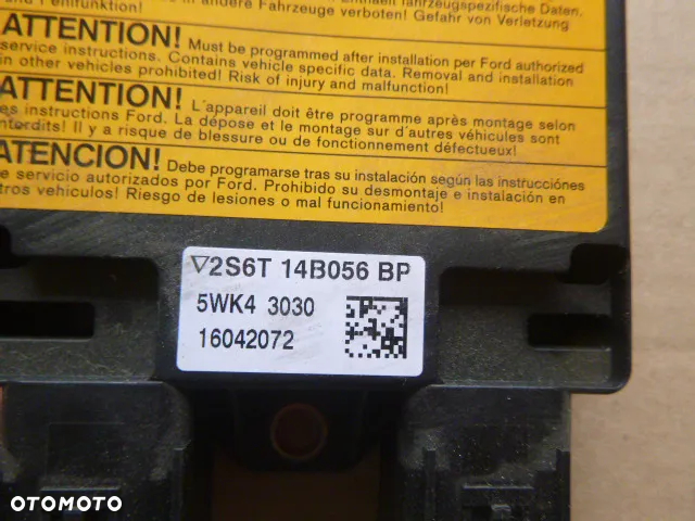 PODUSZKA POWIETRZNA KIEROWCY PASAŻERA SENSOR FORD FUSION MK1 02-05 - 3