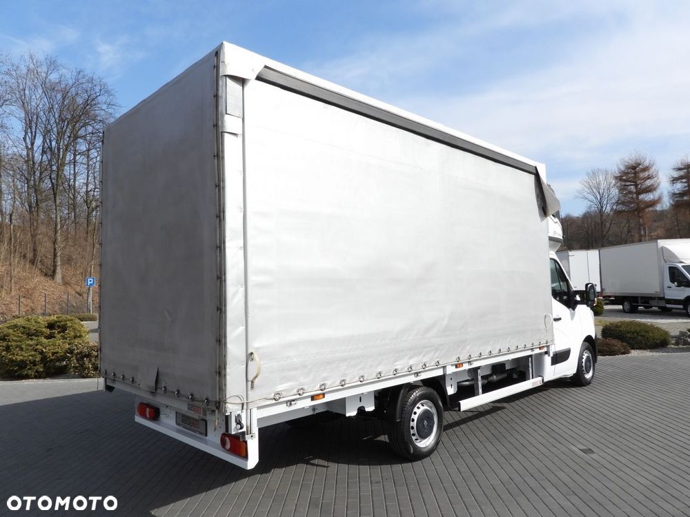 Renault MASTER PLANDEKA 10 PALET WEBASTO TEMPOMAT LEDY PNEUMATYKA KLIMATYZACJA  165KM - 4
