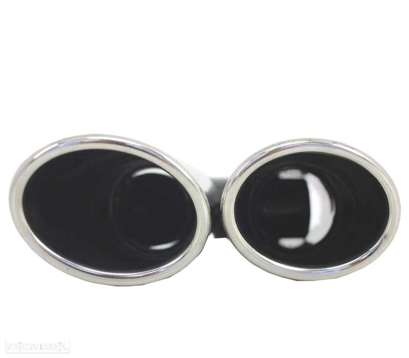 PONTEIRAS DE ESCAPE DUPLAS AUDI LOOK S - 5