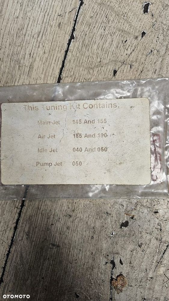 Zestaw tuningowych dysz gaźnika Weber Harley Davidson - 9