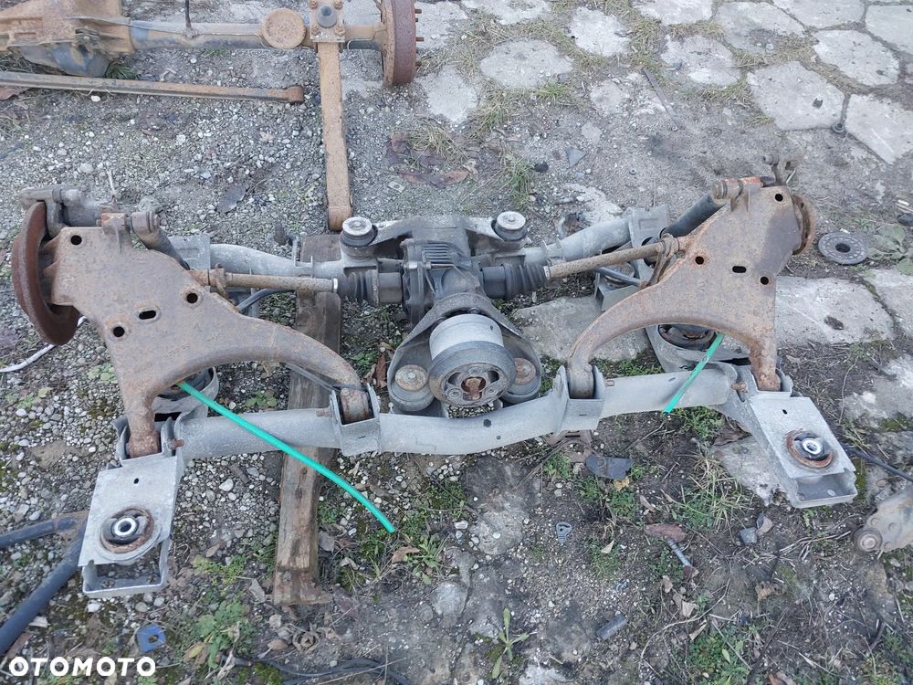 Belka sanki ława dyfer wachacz półoś amortyzator tył prawy lewy Renault Scenic RX4 2,0 16V - 2