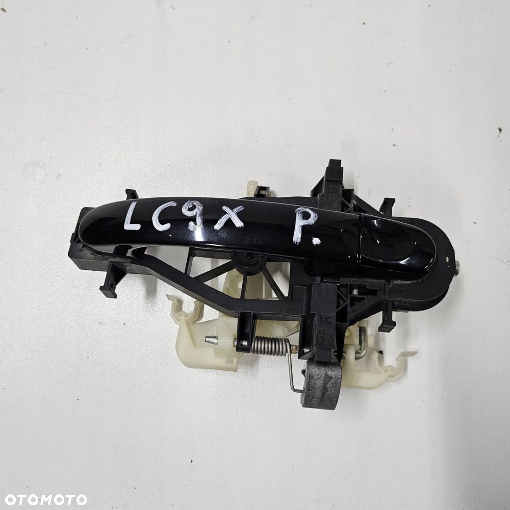 VW T5 T5 LIFT klamka zewnętrzna drzwi przesuwnych prawa czarna LC9X - 1