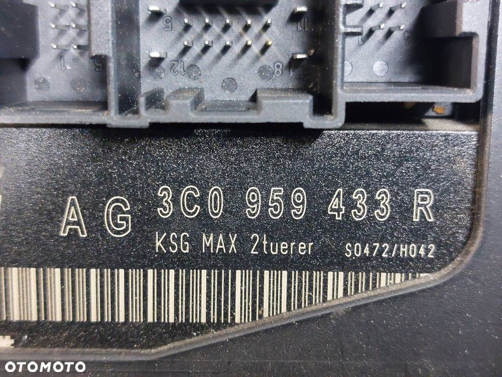 ZESTAW STARTOWY PASSAT B6 2.0 TDI 03G906018CE 3C0937049AD 3C0959433R - 5