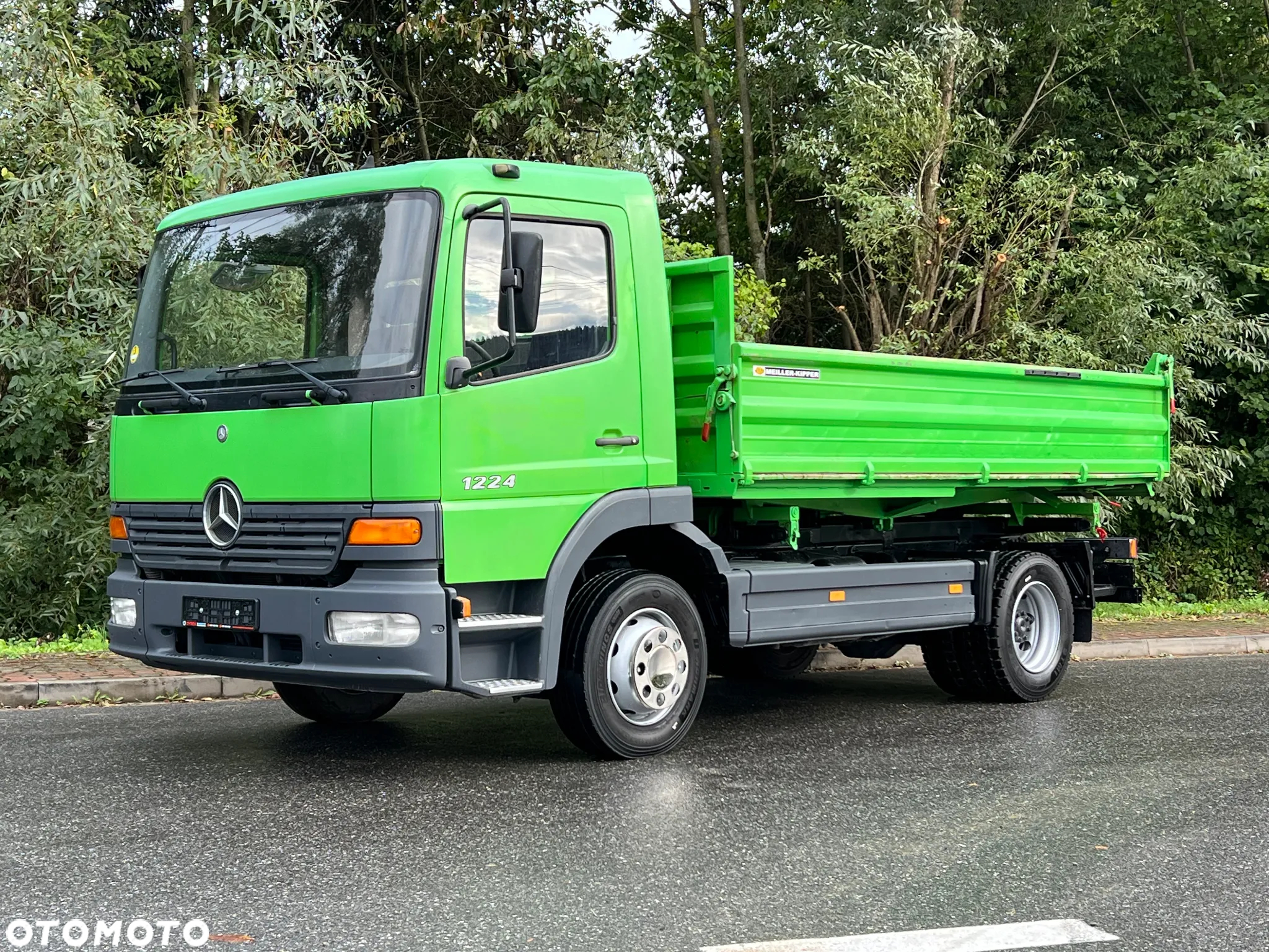 Mercedes-Benz * Mercedes ATEGO 1224 Kiper * Wywrotka MEILLER x3 * Bardzo Dobry Stan - 12