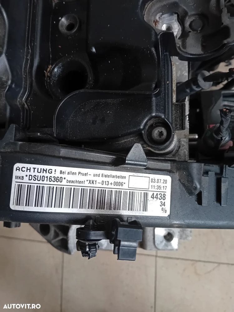 Motor VW Audi Seat Skoda 2.0 TDI Euro 6 DSU Passat B8 Golf 8 A3 A4 Octavia Leon 48.000 Km - 7