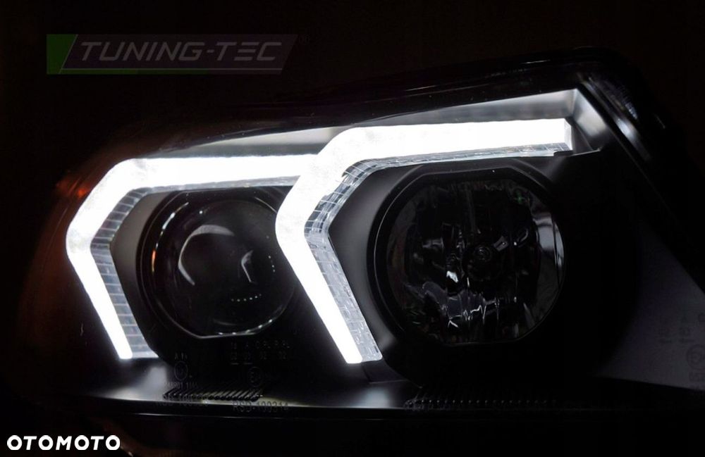 Reflektor Lampa kpl Ringi Angel LED Neon 3d-G20 Tuning Black Bmw 3 e90 e91 - 4