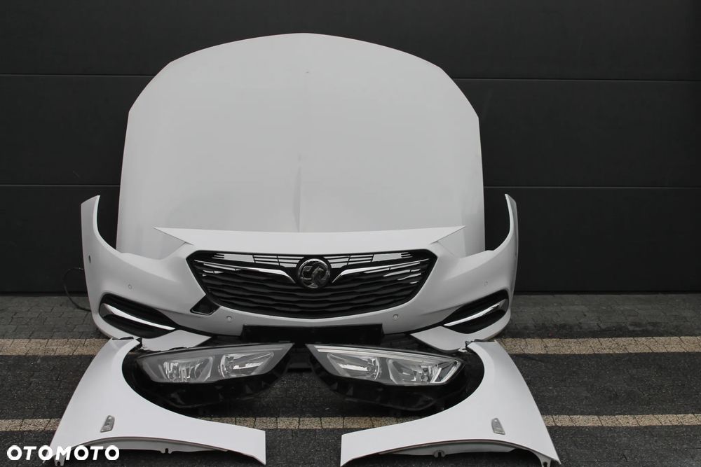 Kompletny Przód Insignia B Maska Zderzak Błotniki Lampy Z40R - 2