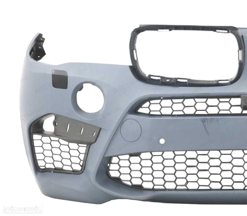 PARA-CHOQUES FRONTAL BMW X6 F16 14- LOOK X6M PDC SRA - 4