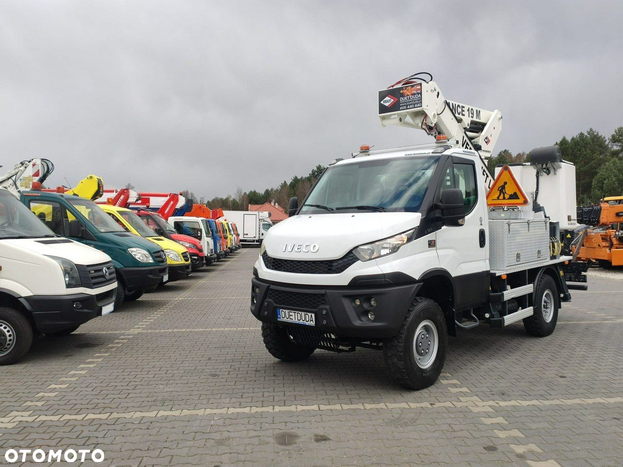 Iveco Daily 55S17W 4x4 Zwyżka 19m Versalift Lat 55 TB Time France - 14
