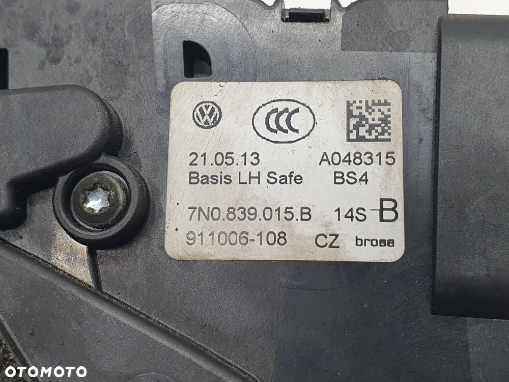 ZAMEK TYŁ LEWY 7N0839015B ALHAMBRA II SHARAN 7N - 4