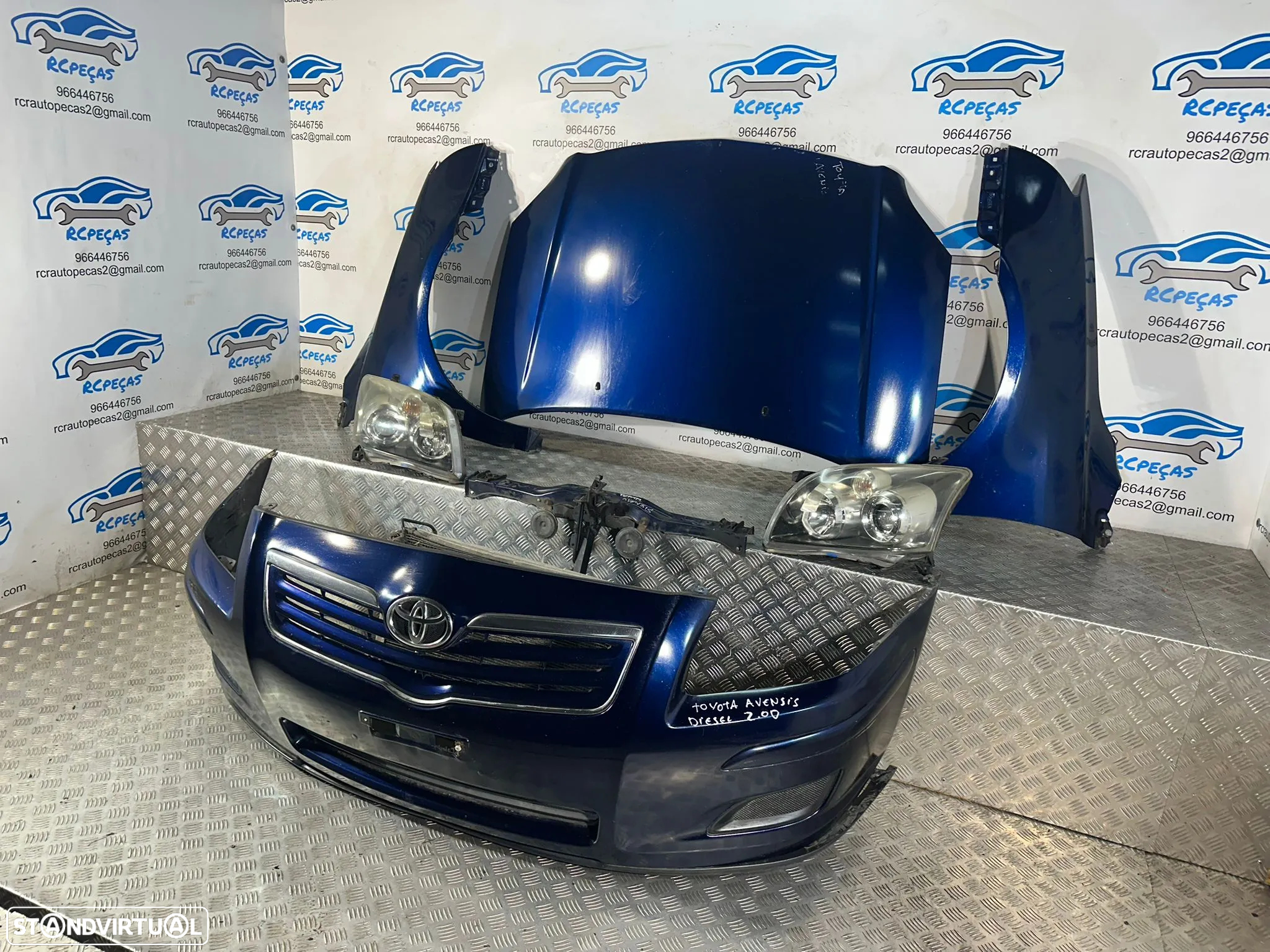 .Frente Completa Toyota Avensis Facelift T25 2.0 D-4D 2.0 D-CAT Diesel 2003 - 2009 - 4
