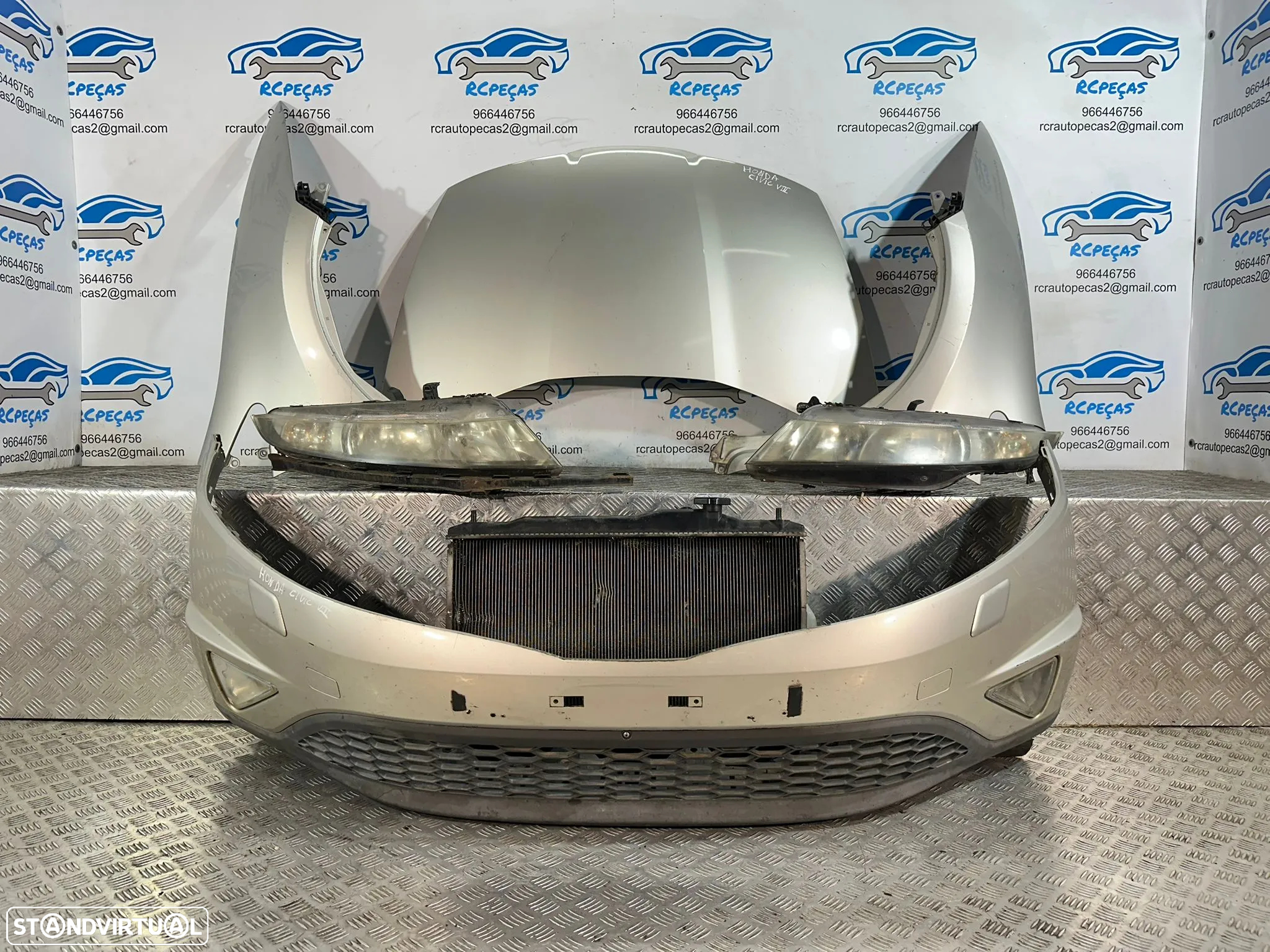.Frente Completa Honda Civic 8 VIII MK8 FN1 FN2 FN3 FN4 FK1 FK2 FK3 2006-2011 - 2