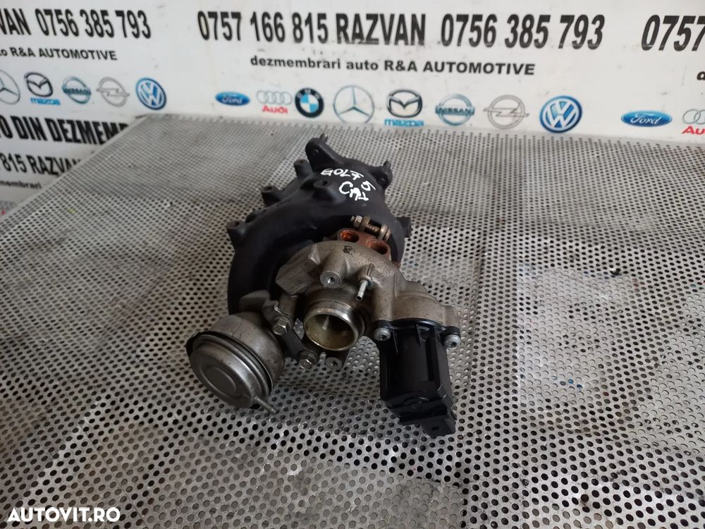 Turbo Turbina Vw Golf 5 , 6 Touran Scirocco Jetta Audi Seat Skoda 1.4 TSI Motor CAX  - Dezmembrari - 3