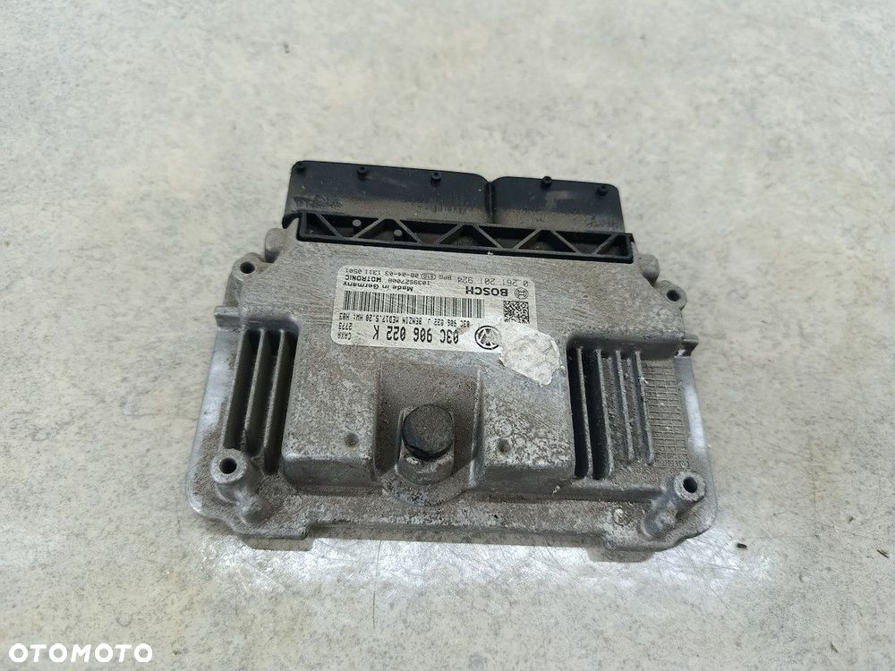 KOMPUTER, STEROWNIK VW GOLF PLUS I 03C906022K 0261201924   1.4 TSI 122KM - 4