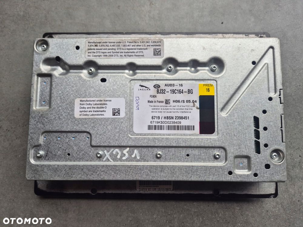 wzmacniacz jaguar xj x351 bj32-19c164-bg - 1