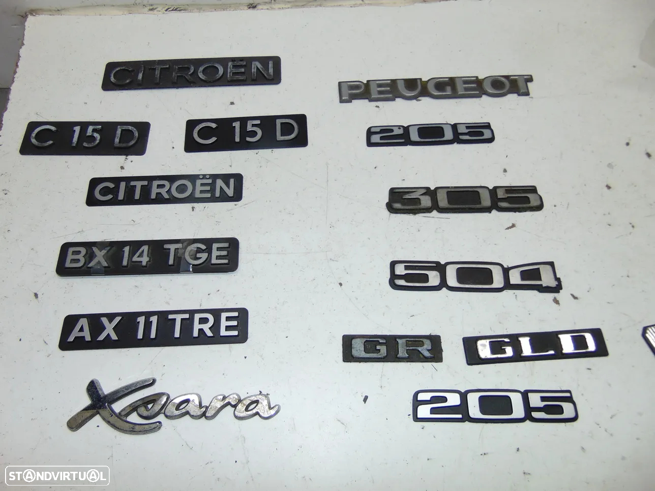 Franceses Renault, Citroen, Peugeot legendas/Símbolos - 5