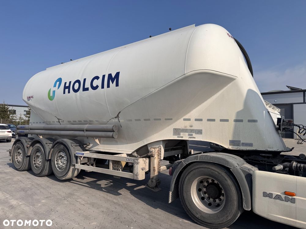 Feldbinder OMEPS CM 35 cementonaczepa beczka