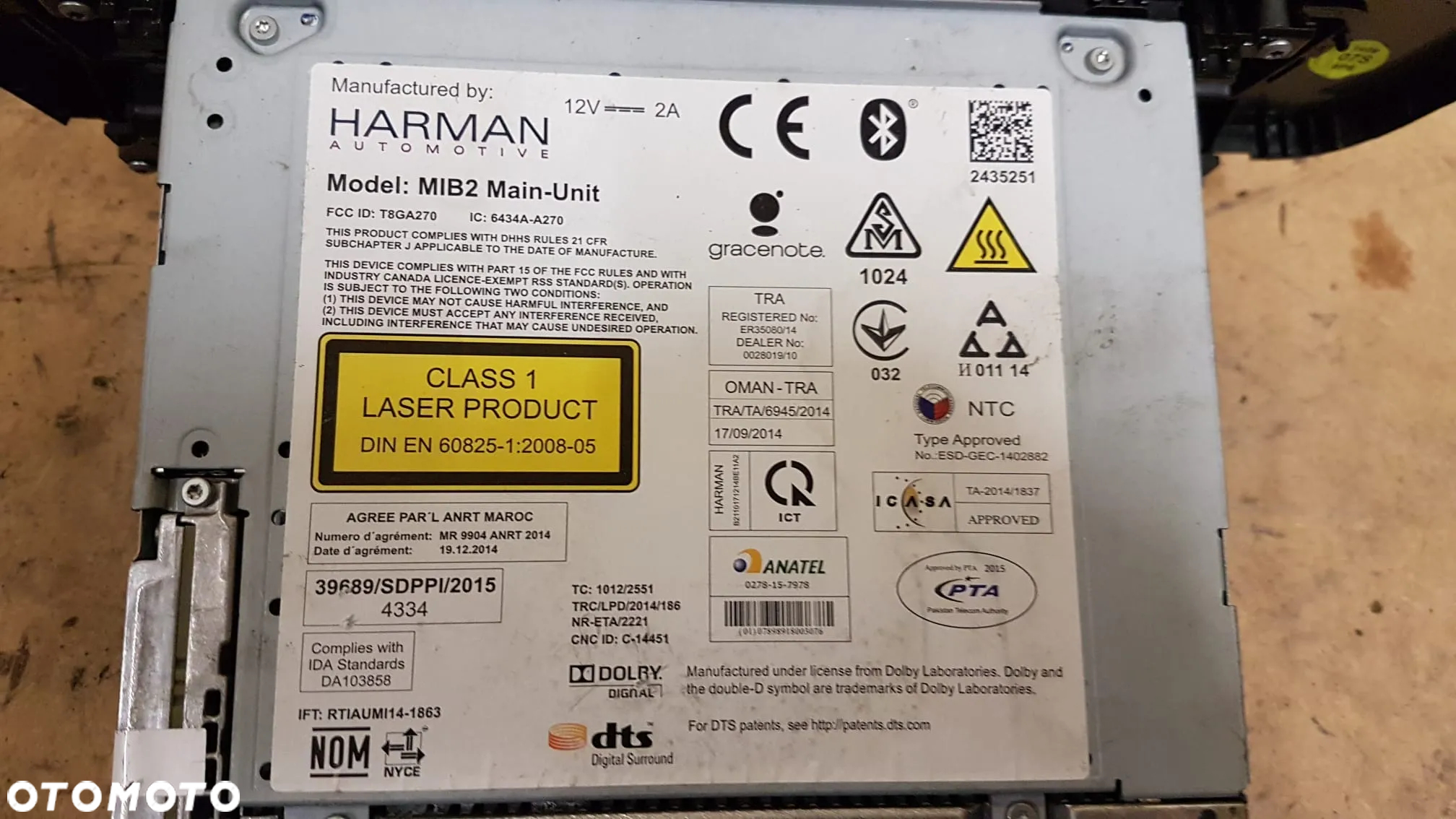 AUDI A6 A7 C7 CZYTNIK MULTIMEDIA MMI 4G1035021F - 3