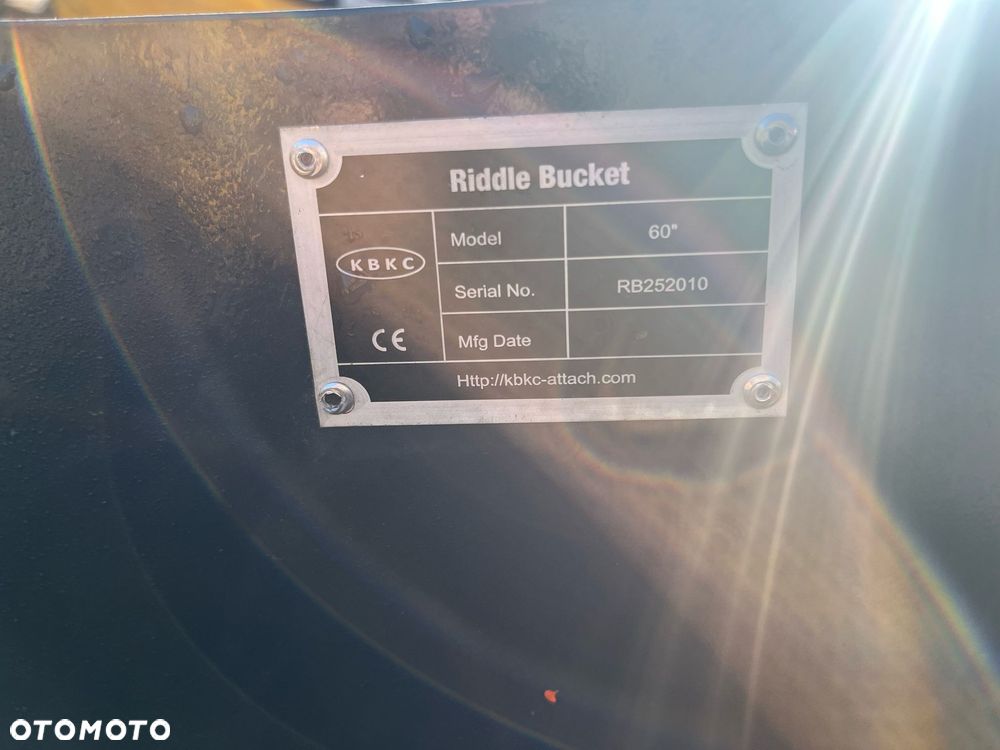 Łyżka ażurowa przesiewowa sortująca do koparki szerokość 150cm. NOWA. - 15